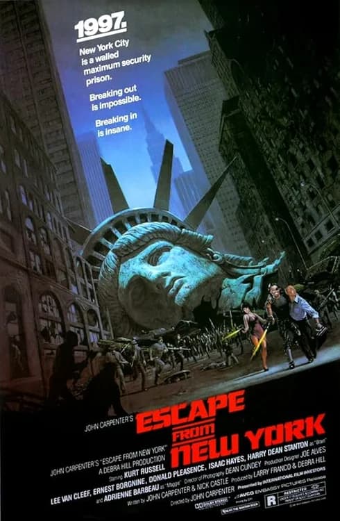 Escape from New York film posteri