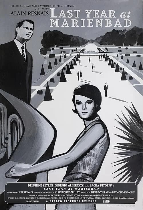 Last Year at Marienbad film posteri