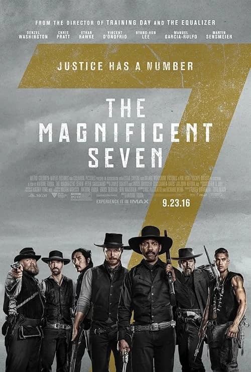 The Magnificent Seven film posteri