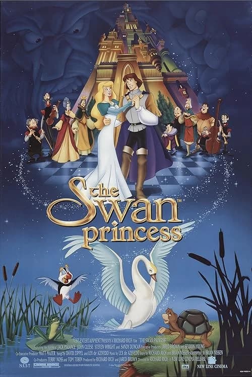 The Swan Princess film posteri